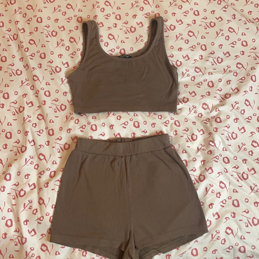Ribbed Two Piece